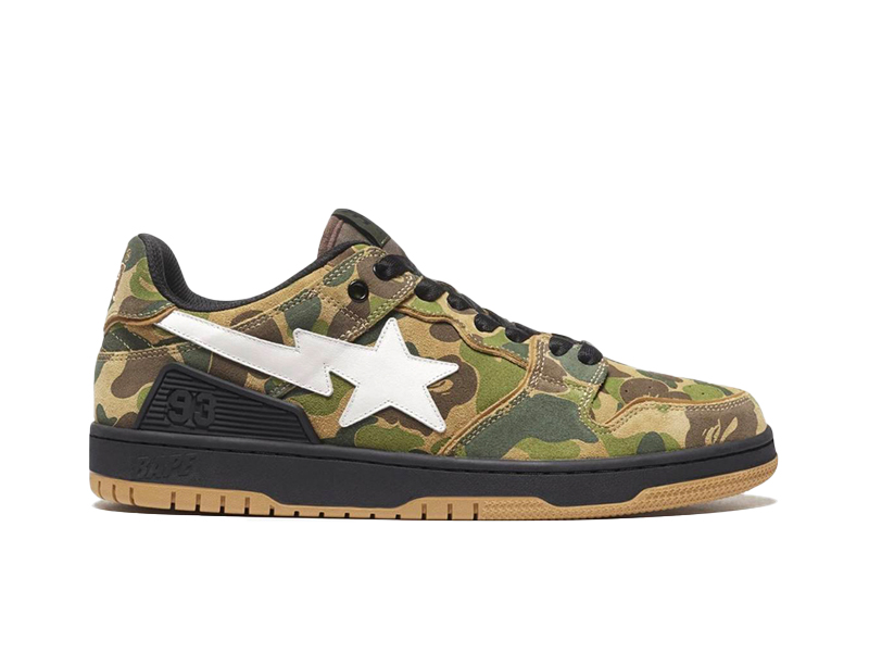 Replica A Bathing Ape Bape SK8 Sta ABC Camo Green