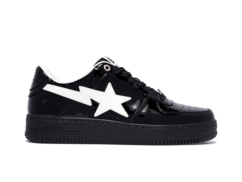 Replica A Bathing Ape Bape Sta #2 Black Patent