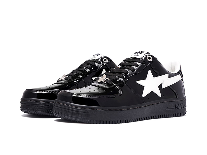 Replica A Bathing Ape Bape Sta #2 Black Patent