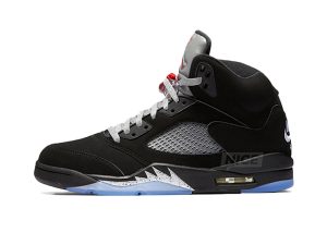 Replica Air Jordan 5 Black Metallic Reimagined