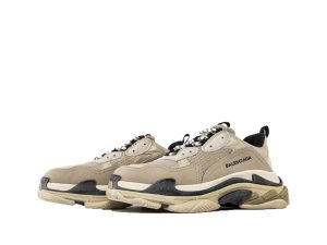 Replica Balenciaga Triple S Trainer Beige Black