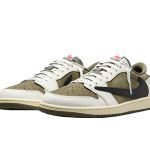 Travis Scott x Air Jordan 1 Low "Medium Olive" Reps