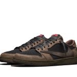 Replica Travis Scott x Air Jordan 1 Low OG "Velvet Brown"