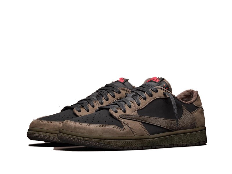 Travis Scott x Air Jordan 1 Low OG “Velvet Brown” Reps