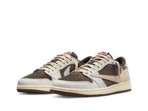 Replica Travis Scott x Air Jordan 1 Retro Low OG 'Reverse Mocha'