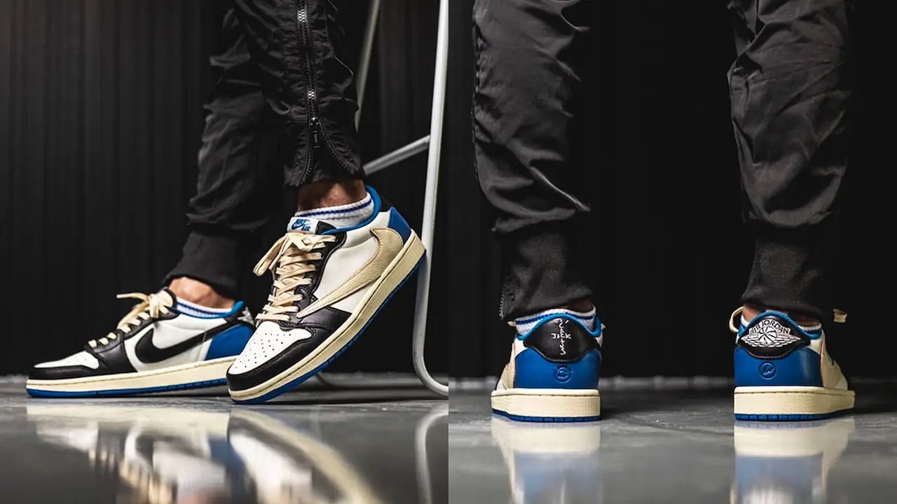 Fragment Design x Travis Scott x Air Jordan 1 Low