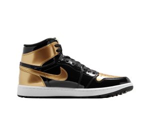 Replica Nike Air Jordan 1 High Golf "Gold Toe"