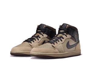 Replica Nike Air Jordan 1 Mid "Khaki"