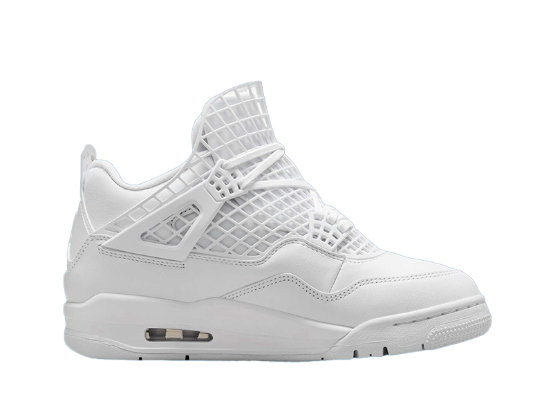 Replica Nike Air Jordan 4 WMNS Net "White/Phantom"