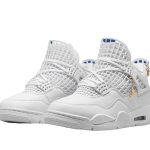 Replica Nike Air Jordan 4 WMNS Net "White/Phantom"