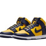 Nike Dunk High "Michigan" Reps