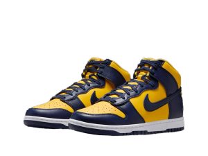 Nike Dunk High "Michigan" Reps